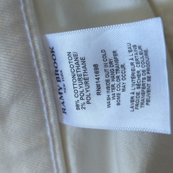 NEW RAMY BROOK Cindy High Rise Flare Jeans In White Disco Hippie Bell Bottom 26 - Picture 6 of 13